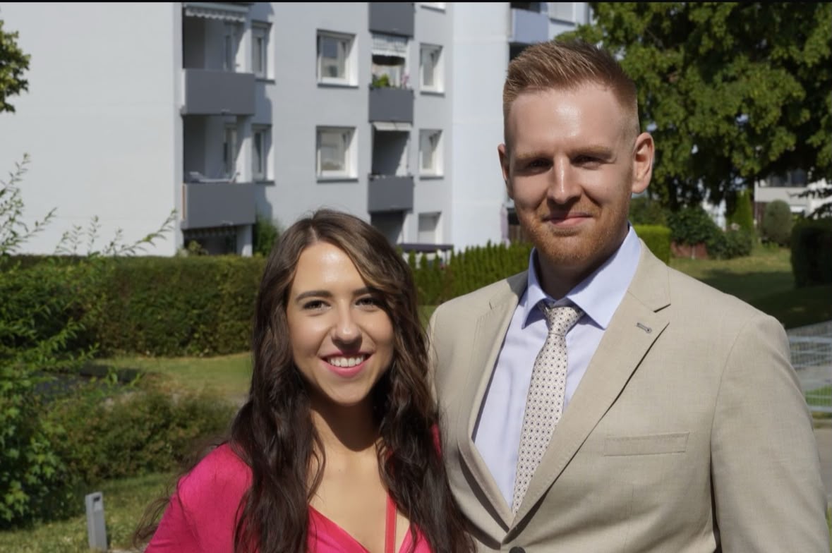 Nicole und Tim als Brautpaar